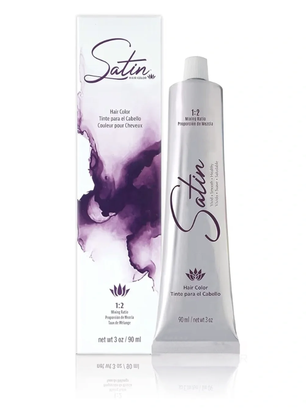 Satin Ultra Vivid Hair Color Tube - Dark Blonde (6N) NEW